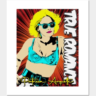 Patricia  Arquetta // True Romance Pop Art  Design Posters and Art